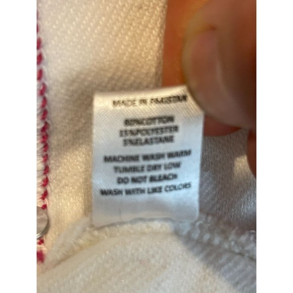 Clear X Rock Womens Jeans Wide Leg Flat Front Mid Rise Cotton White Size 2X - Picture 5 of 10